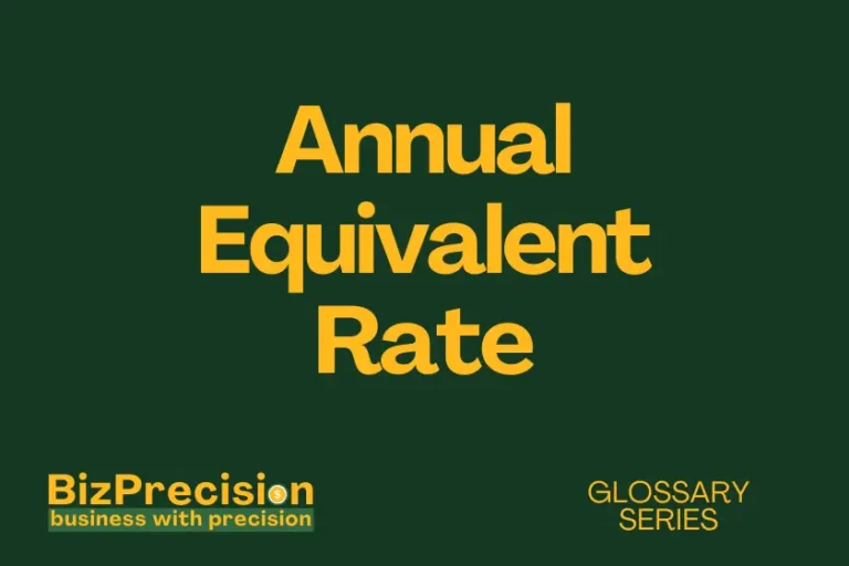 annual equivalent rate business glossary