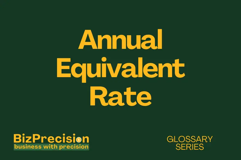 annual equivalent rate business glossary