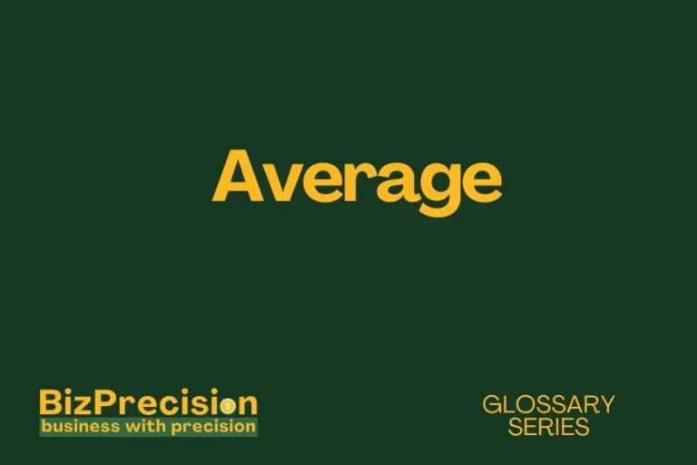 average business glossary