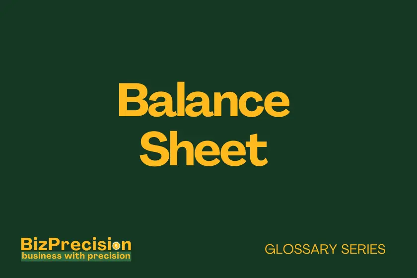 Balance Sheet