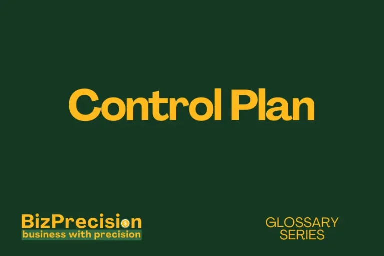control plan business glossary