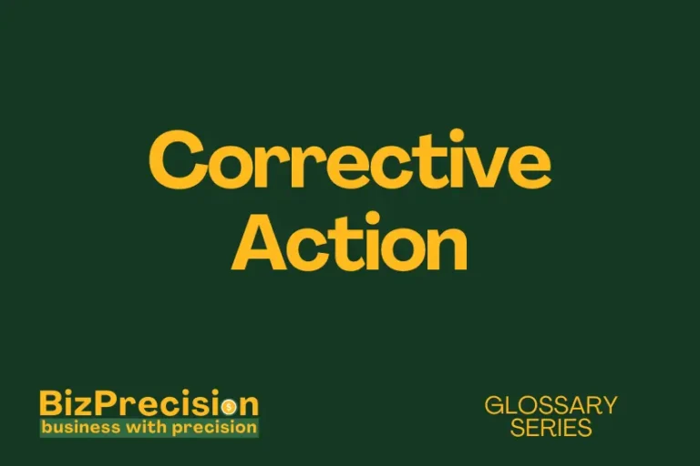 corrective action business glossary
