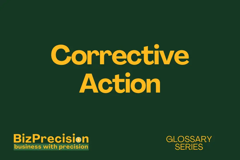 corrective action business glossary