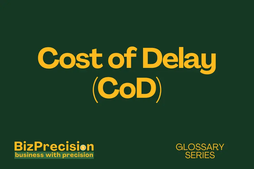cost of delay business glossary