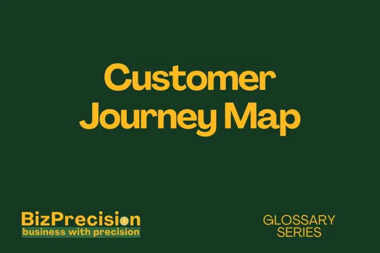 customer journey map business glossary