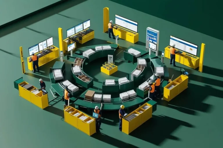 Visual Image of Kanban In Lean Manufacturing