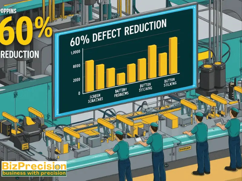 Pareto Charts for Quality Management: A Comprehensive Guide 3 Manufacturing assembly line using Pareto analysis to achieve 60% defect reduction.